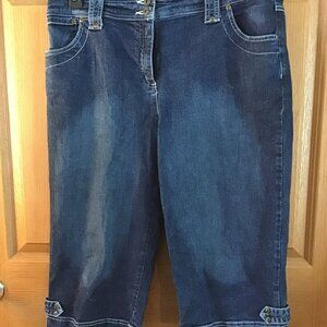 C J Banks Blue Jean Capris